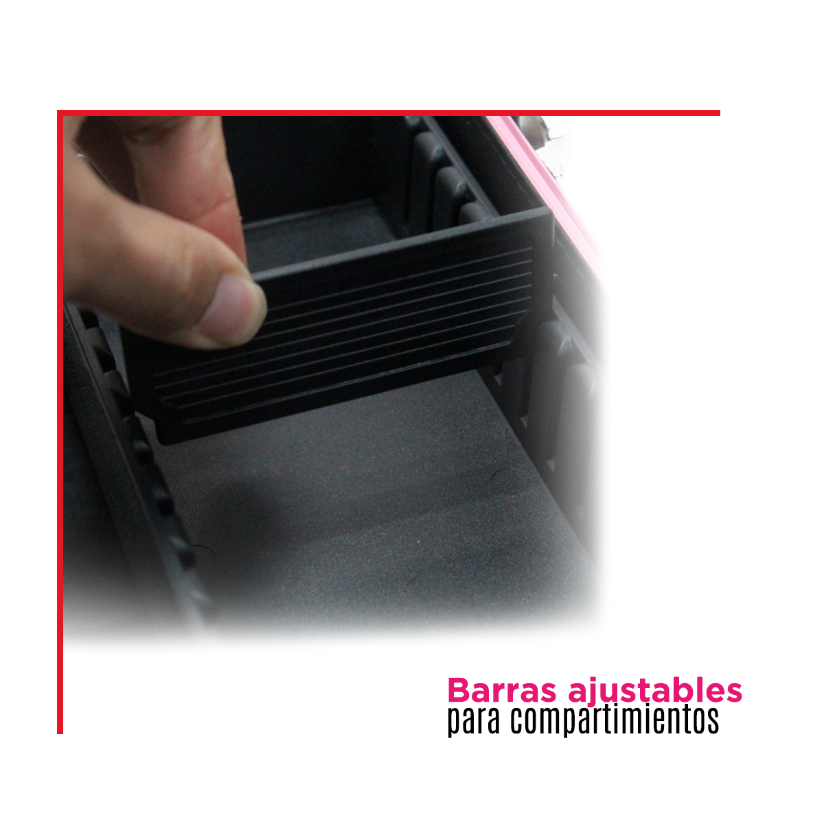 Cosmetiquera Negra Neceser Profesional Makeup Aluminio Viaje Lujo Vanlig