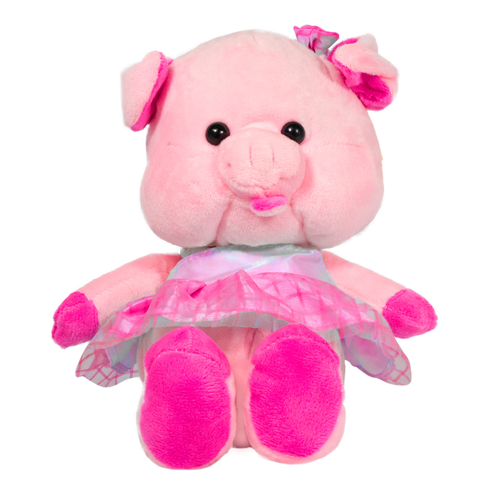Peluche Puerquitas Bailarinas Paquete 3 Pz Tela Suave Relleno Ligero