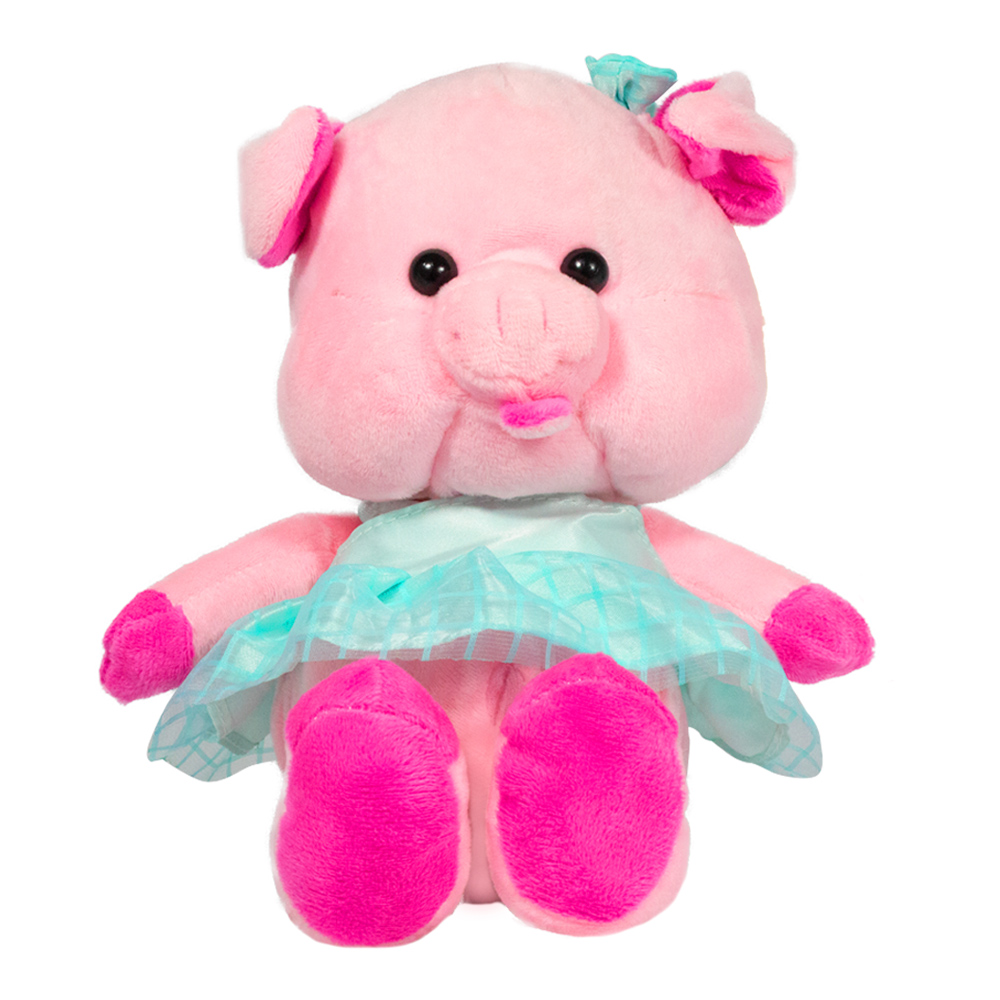 Peluche Puerquitas Bailarinas Paquete 3 Pz Tela Suave Relleno Ligero