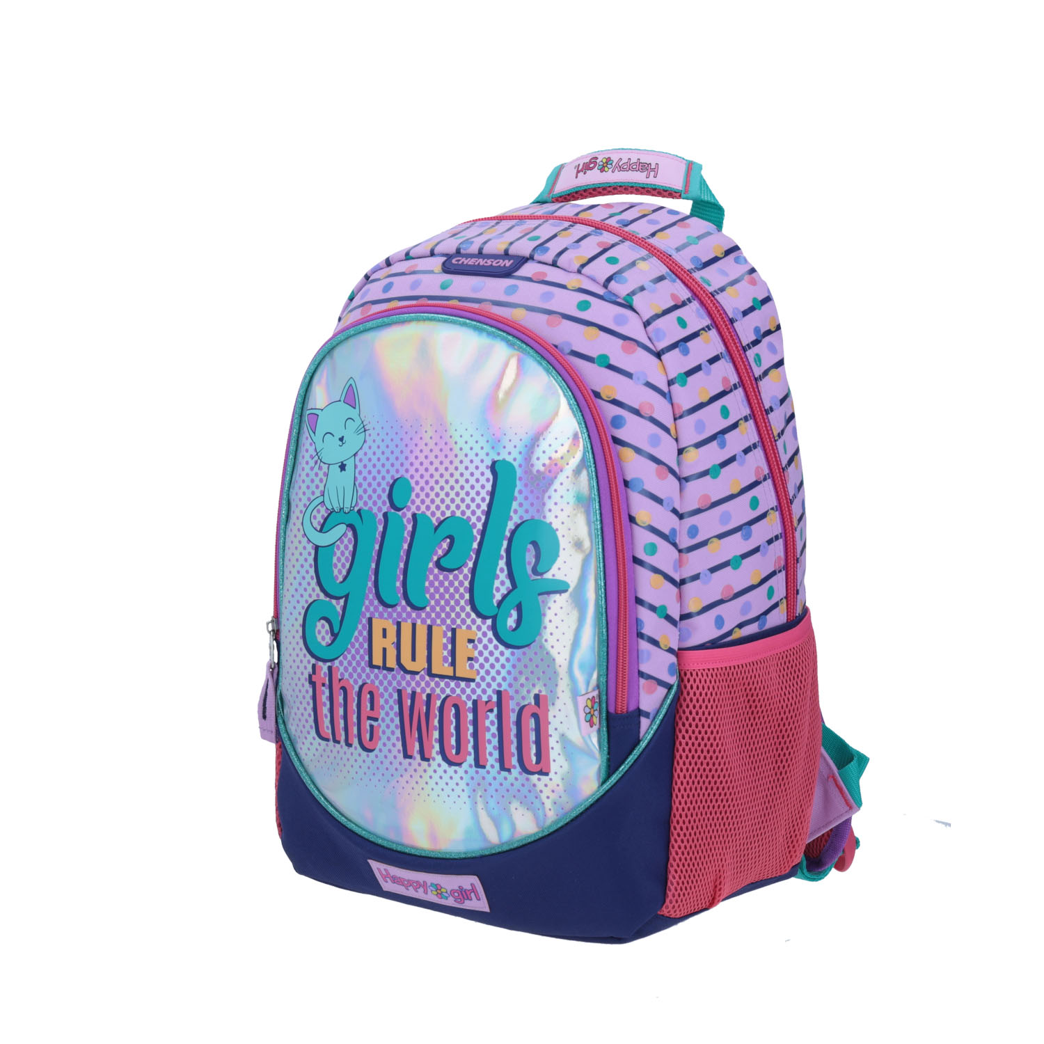 MOCHILA ESCOLAR GRANDE PARA NIÑA CHENSON SARABI