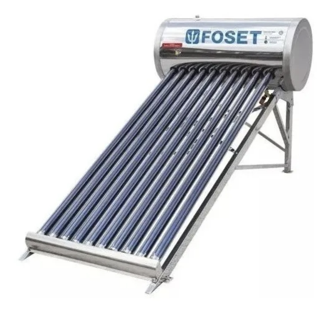 calentador solar 10 tubos 130 lts,