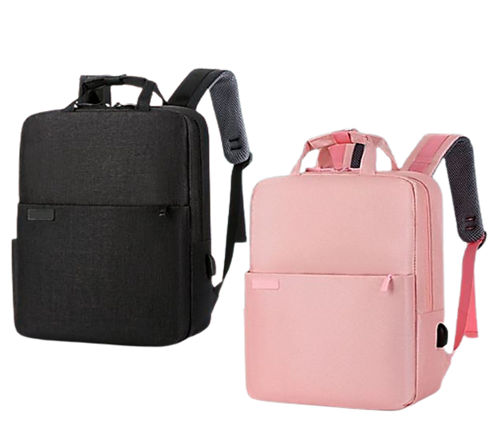 Mochila Estilo Coreano Kawaii Juvenil Con Puerto Usb