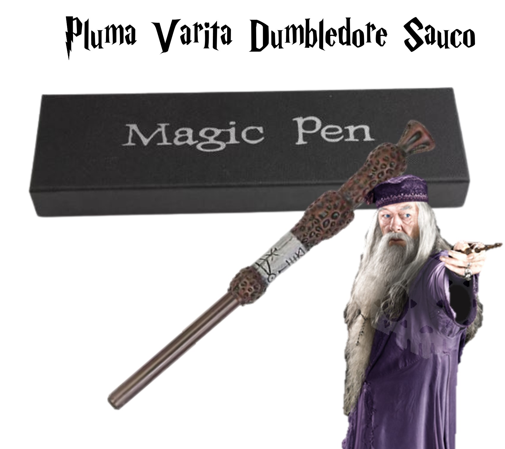 Pluma Varita Mágica Varios Modelos Harry Potter Dumbledore