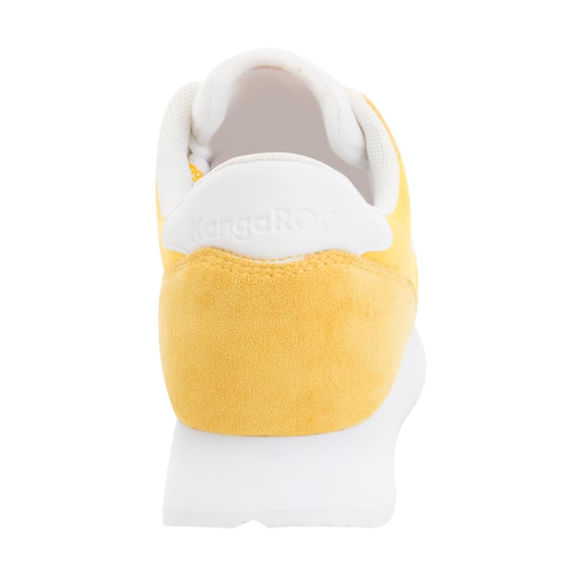 Tenis casual urbano choclo amarillo de mujer marca Kangaroos, mod. 1025059