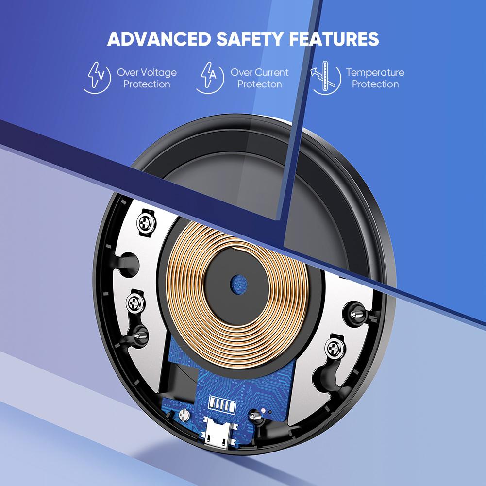 Cargador Inalambrico Ugreen Carga Rapida 10w Qi Usb A 1m