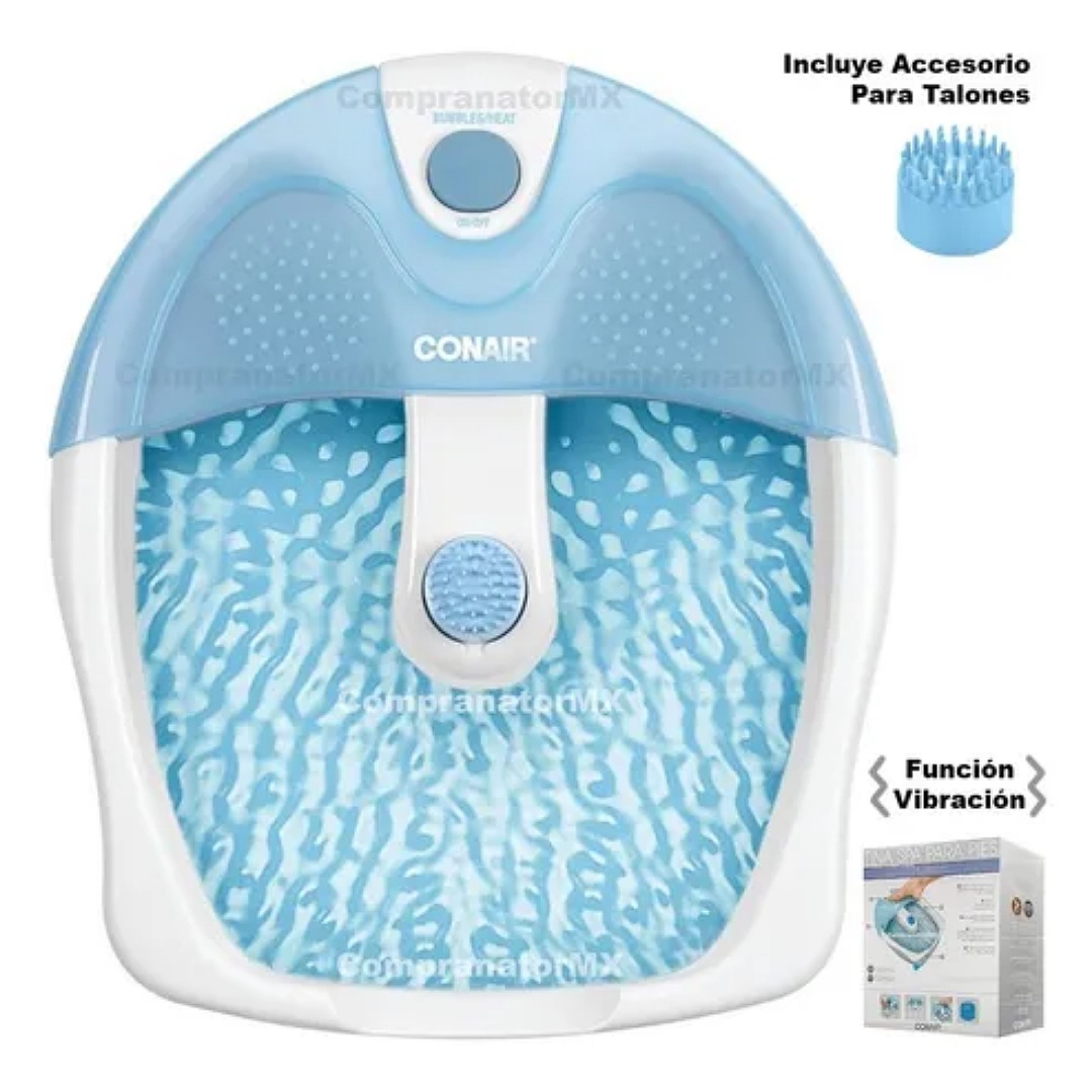 Tina Para Pies Conair Con Vibración Relajante Spa Pedicure