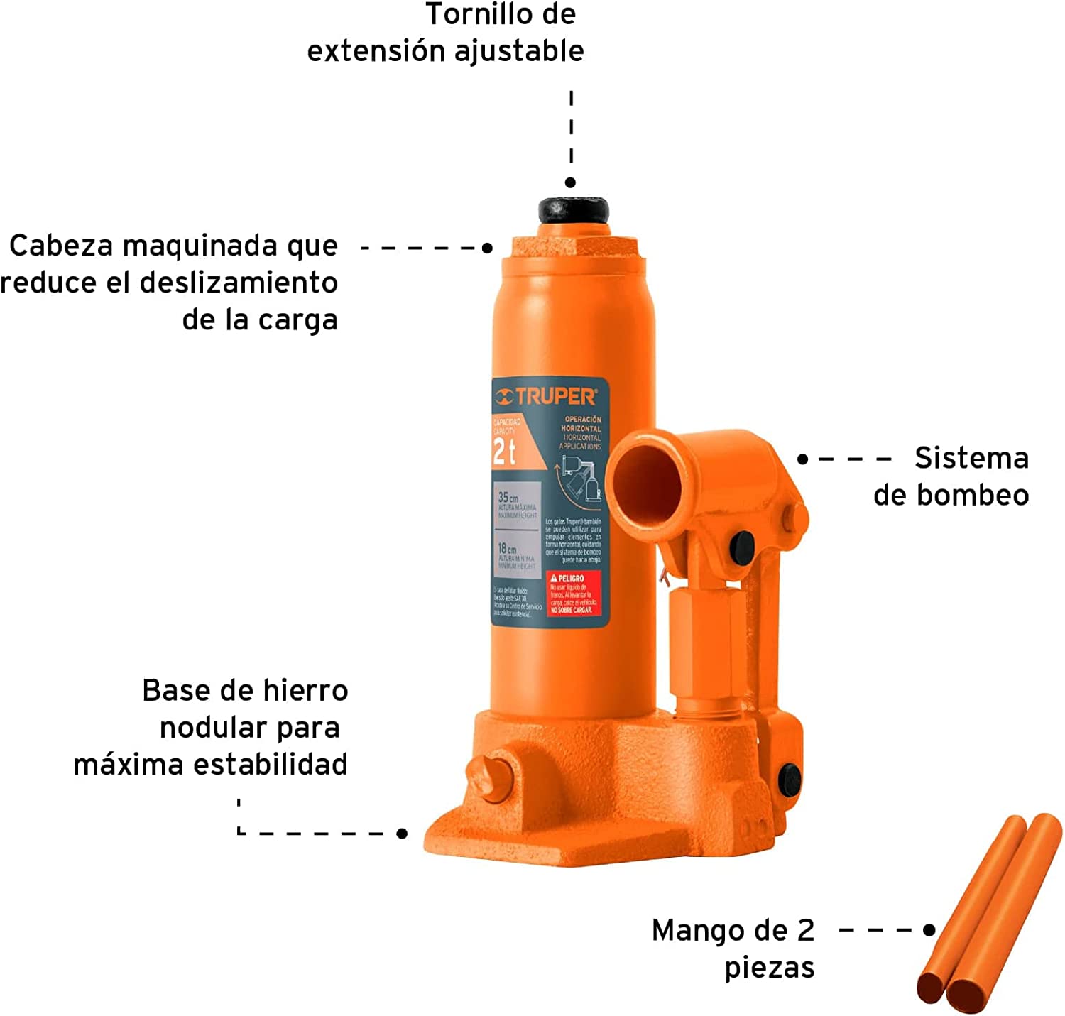 Gato de Botella 2 Toneladas GAT-2