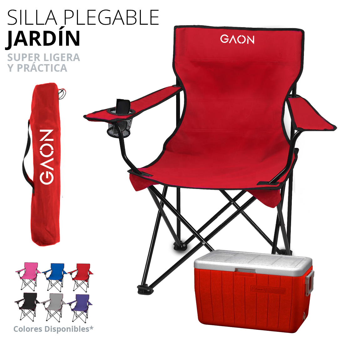 Silla Exterior Plegable Portatil Para Jardin Camping Y Playa