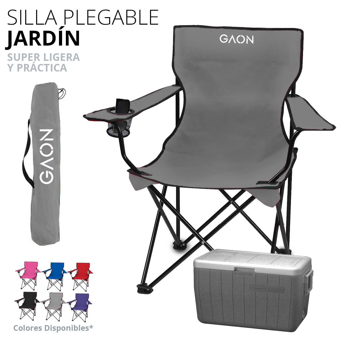 Silla Exterior Plegable Portatil Para Jardin Camping Y Playa