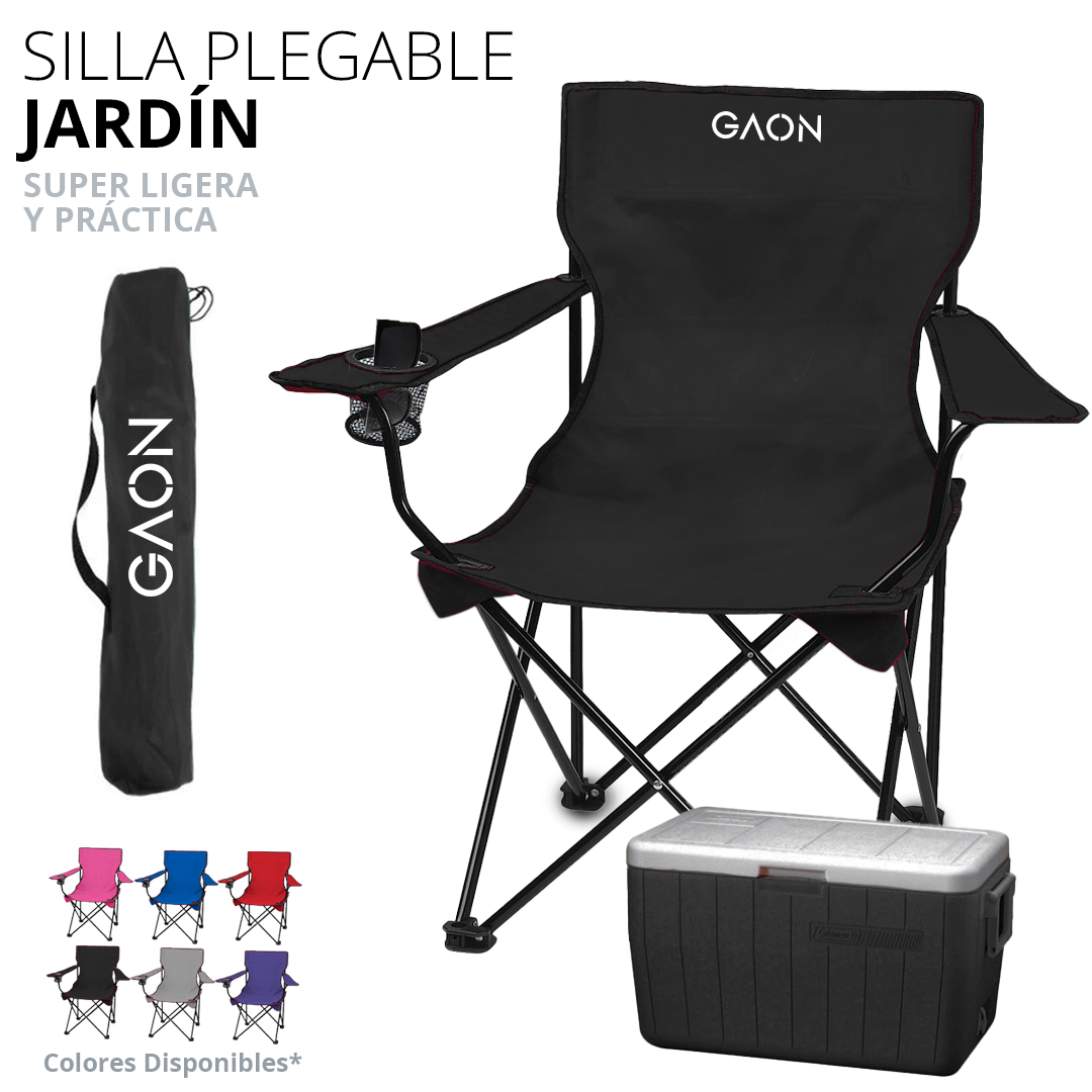 Silla Exterior Plegable Portatil Para Jardin Camping Y Playa
