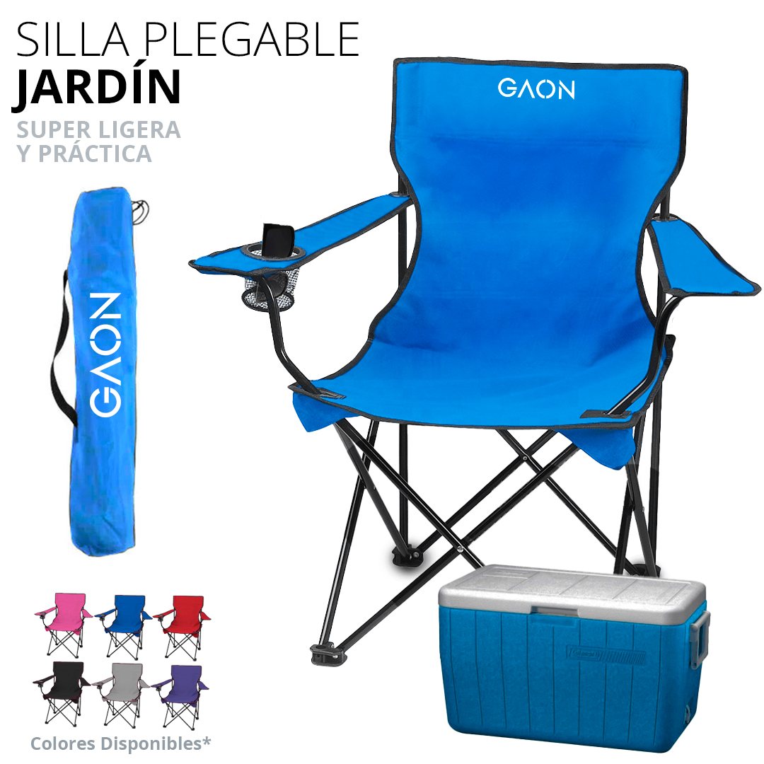 Silla Exterior Plegable Portatil Para Jardin Camping Y Playa