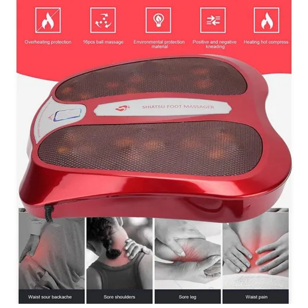 Masajeador Pies Infrarrojo Calor Portátiles Shiatsu Masaje