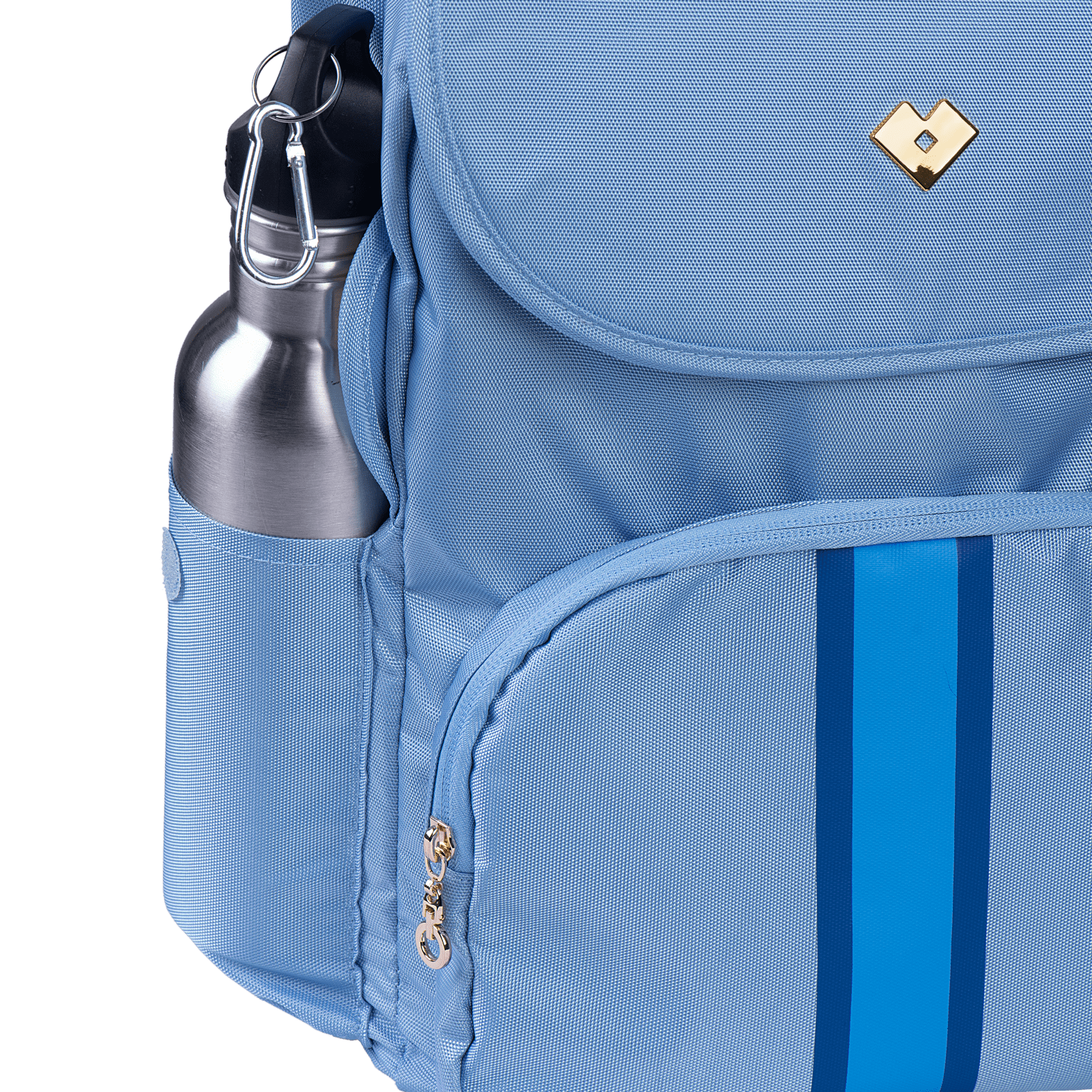 LuckyLy Mochila para Laptop Mujer hasta 15.6 Pulgadas, Moderna con Múltiples Compartimentos, Modelo Myka, Azul