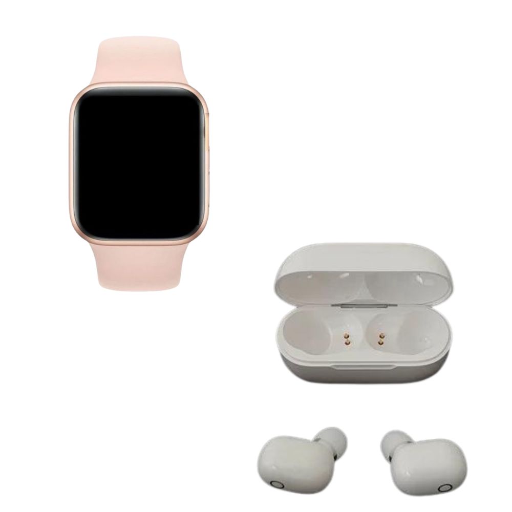 Smartwatch Pulsera Reloj Inteligente Con Audifonos Bluetooth