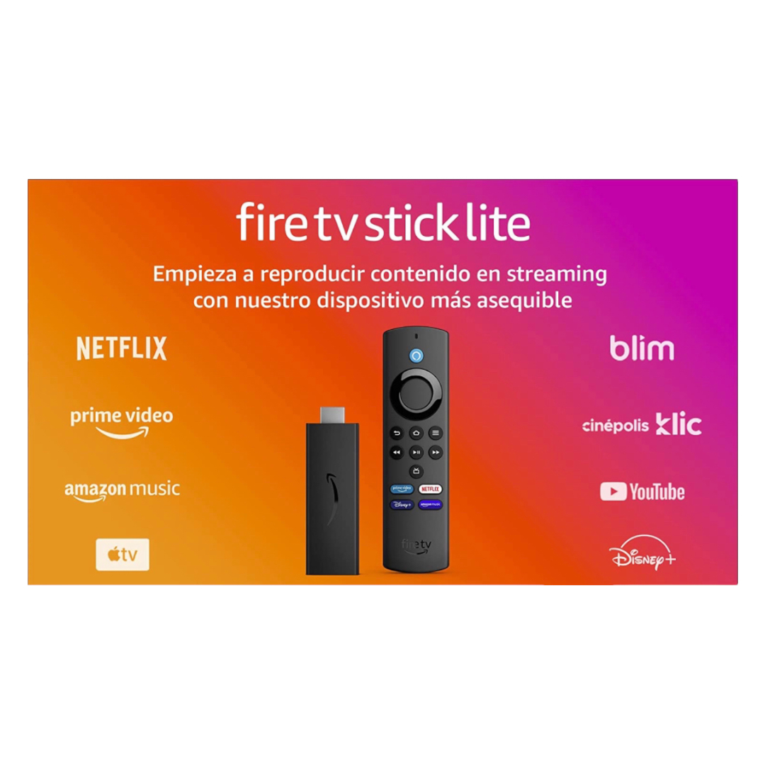 Amazon Fire Tv Stick Lite Control Remoto Por Voz Alexa Hd