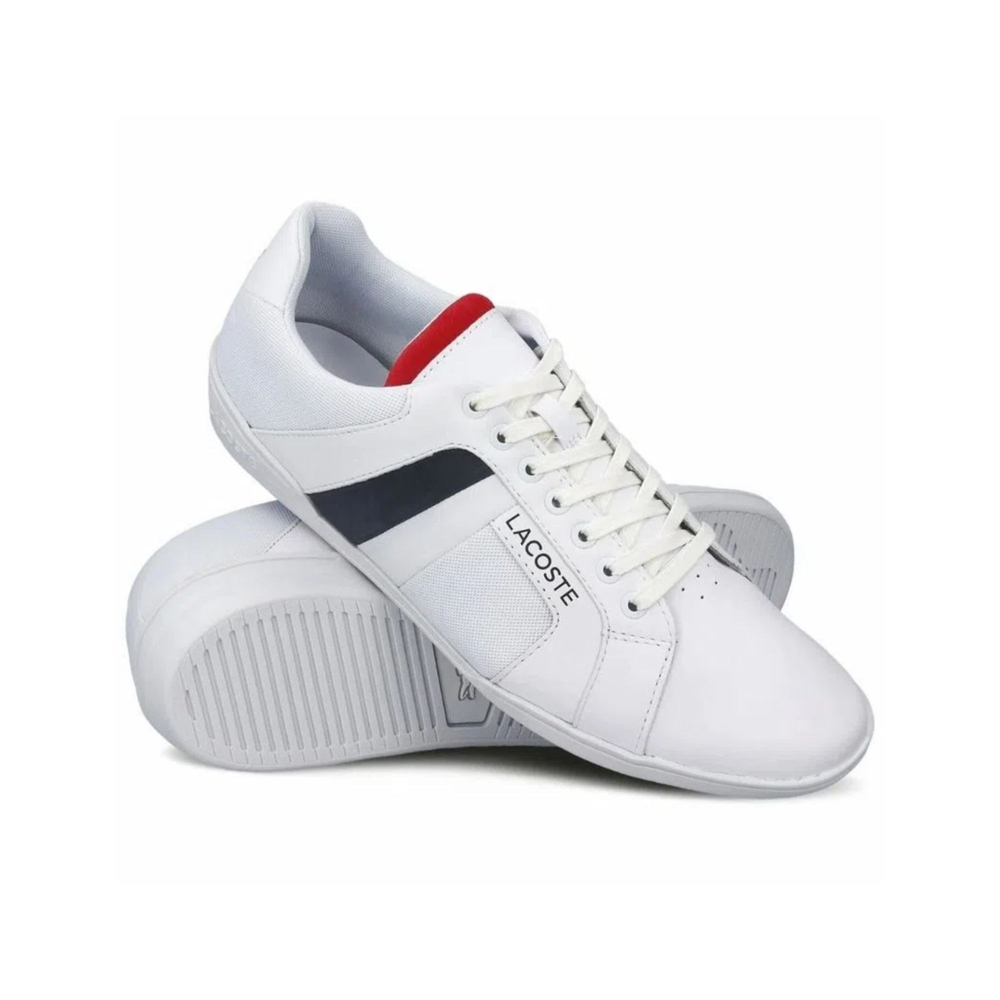 Tenis Lacoste Chaymon Club 0120 1 Blanco Hombre Originales 0007407