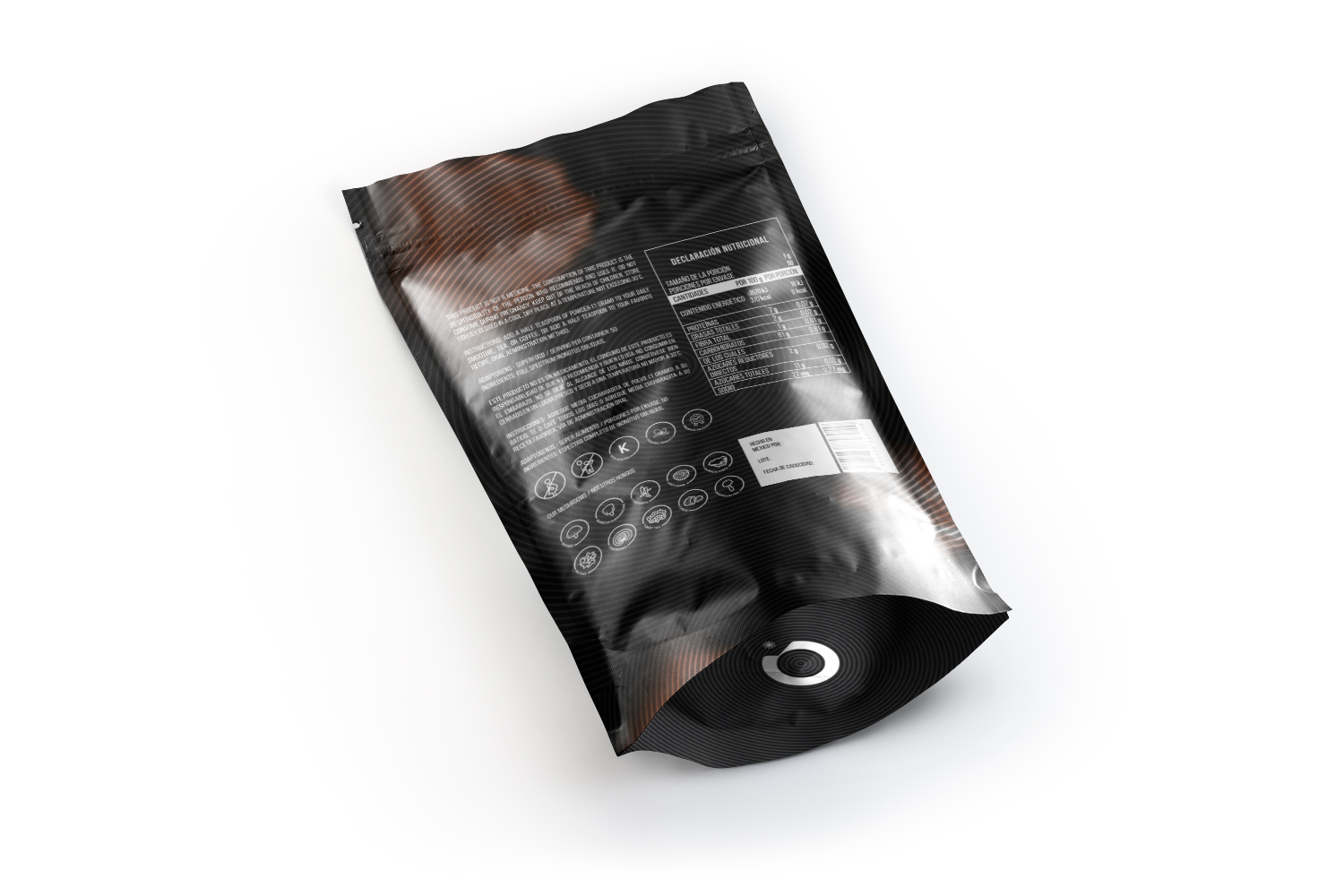 Chaga ,Hongo chaga ,Inonotus Obliquus , Adaptogeno , Full Spectrum Mycoproducts,100% Orgánico