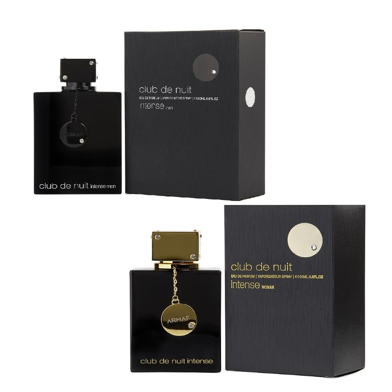 Paquete Club de Nuit Intense Dama + Caballero 105 ml c/u