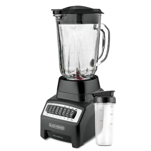 Licuadora Black and Decker BL1140MB-MX 12 Vel. Pulverix Negra