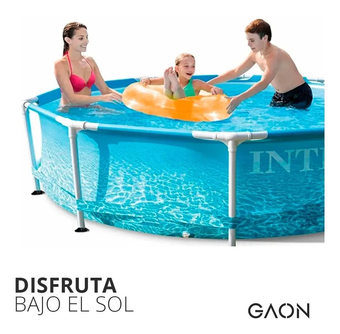 Alberca Piscina Armable Grande Estructural De Acero Gaon