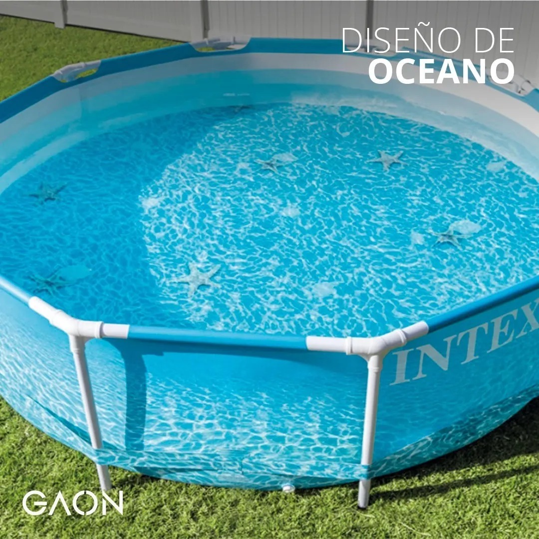 Alberca Piscina Armable Grande Estructural De Acero Gaon