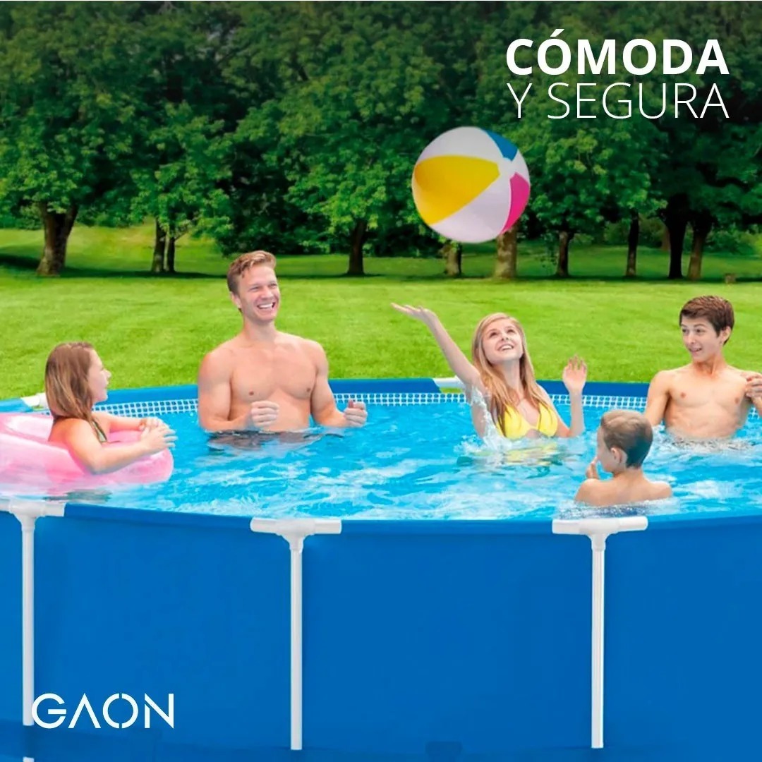 Alberca Armable Piscina Grande Estructural De Acero Gaon