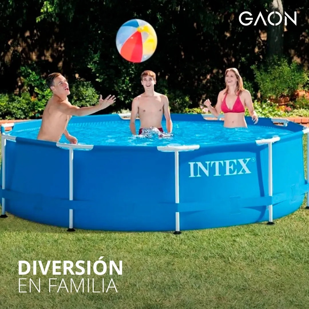 Alberca Armable Piscina Grande Estructural De Acero Gaon