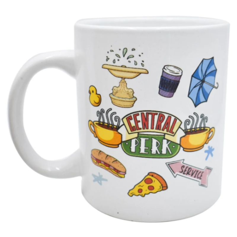  Fun Kids 1729-76 Taza para Café Blanca Serie Friends 480 mililitros