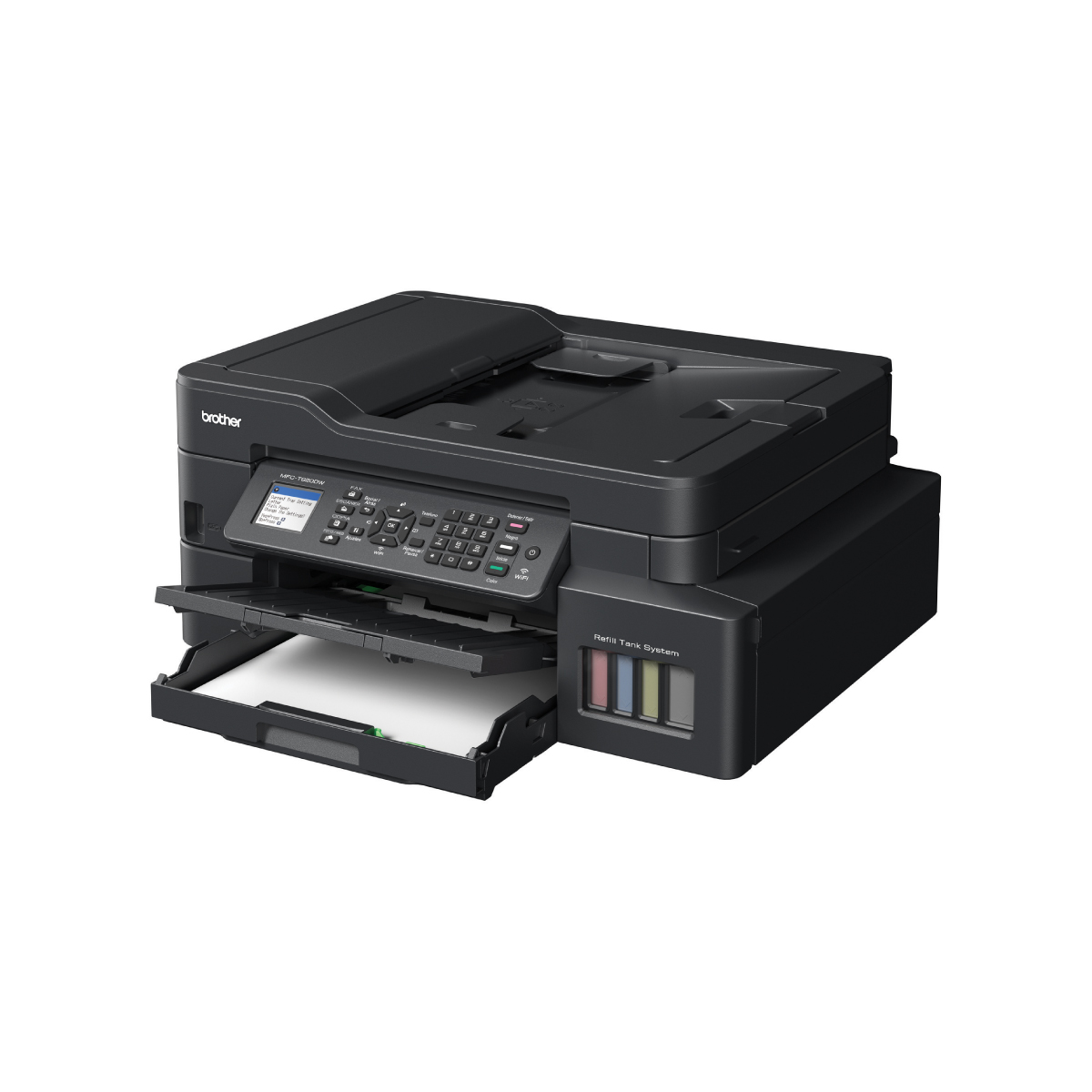 Impresora Multifuncional Brother MFC-T920DW de Inyección de tinta a color con WiFi (Reacondicionado A, Empaque Dañado).
