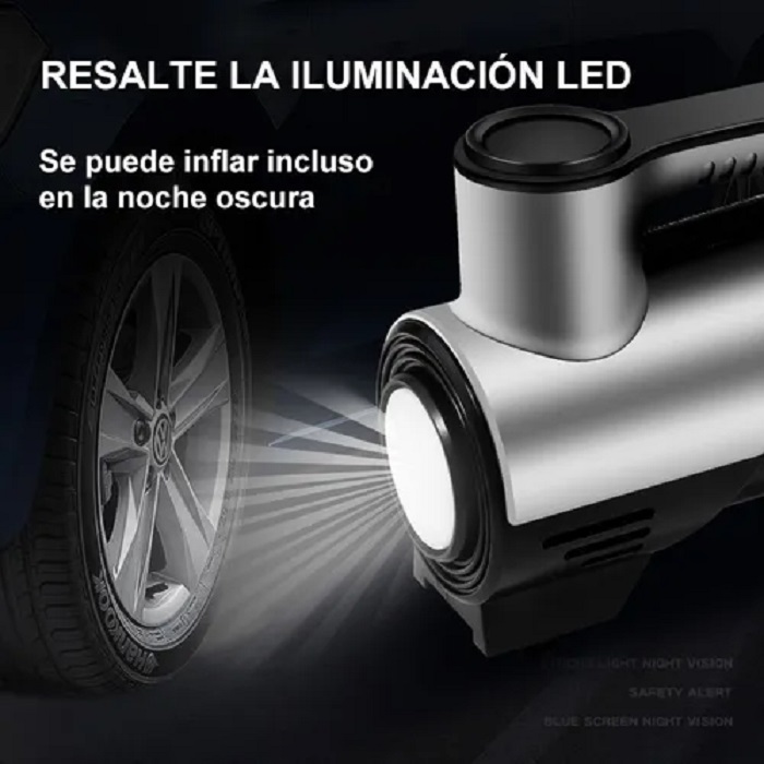 Compresor De Aire Portátil Mini Inflador De Neumáticos 12v