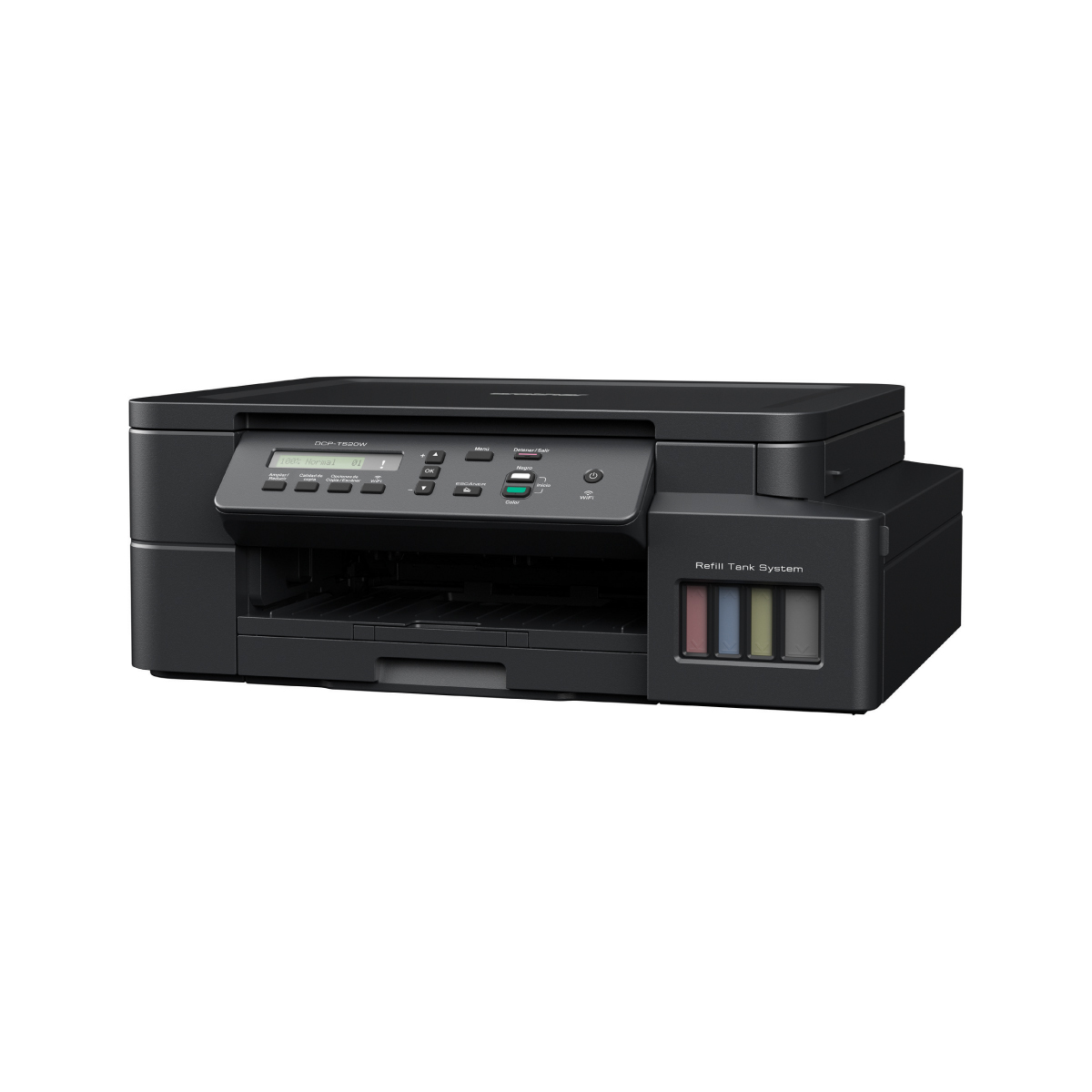 Impresora Multifuncional Brother DCP-T520W de Inyección de tinta a color con WiFi (Reacondicionado A, Empaque Dañado)