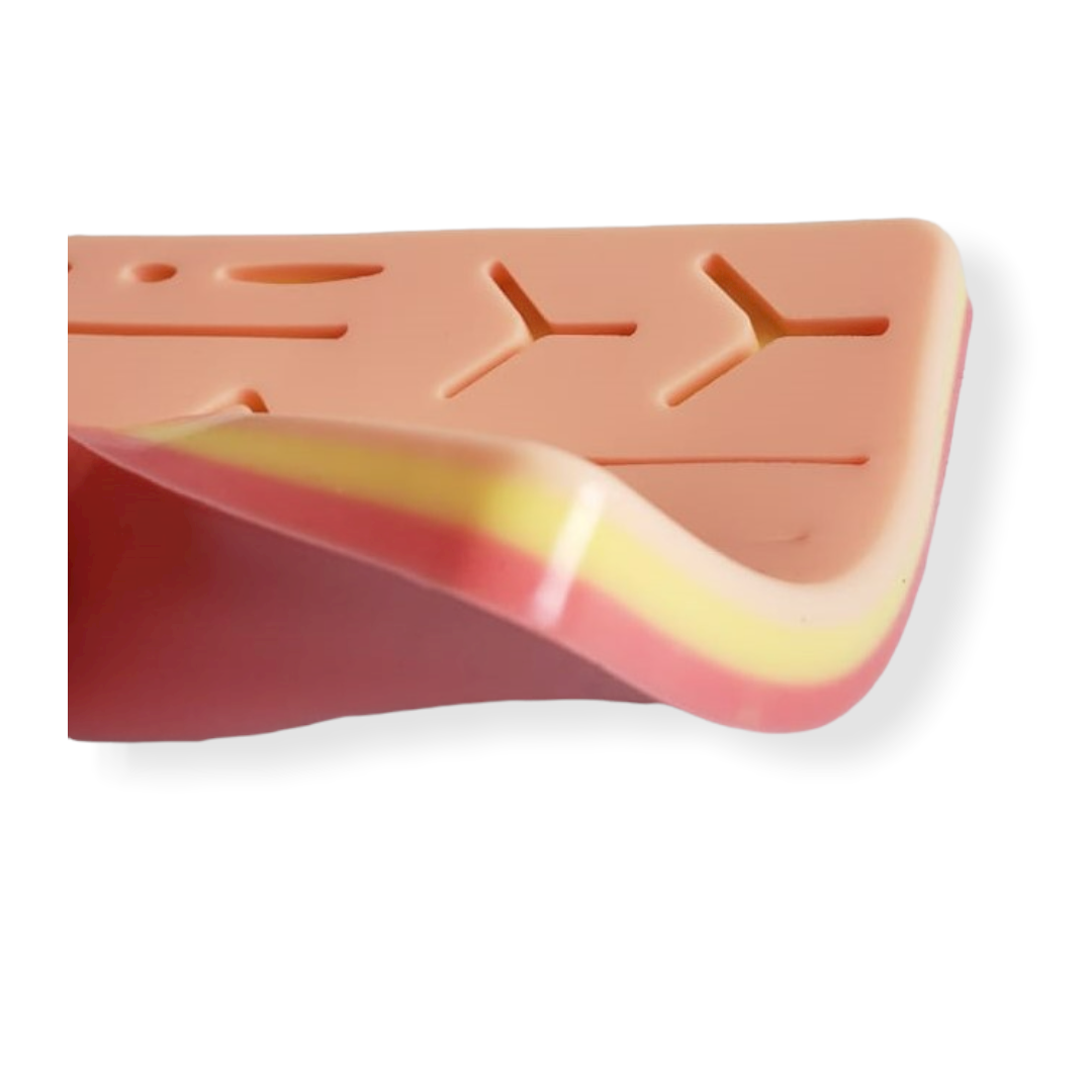 Pad de sutura de 3 capas, para practicas