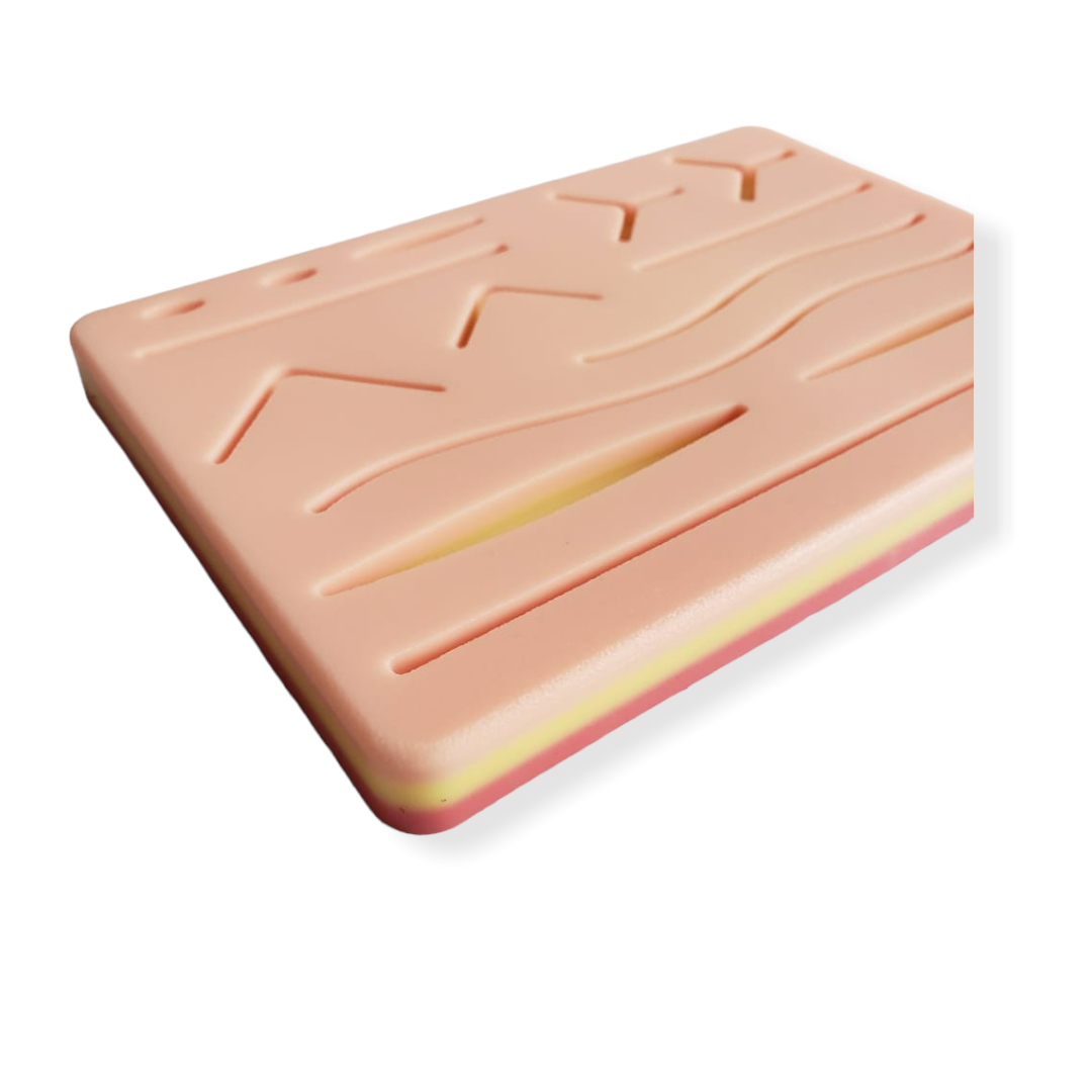 Pad de sutura de 3 capas, para practicas