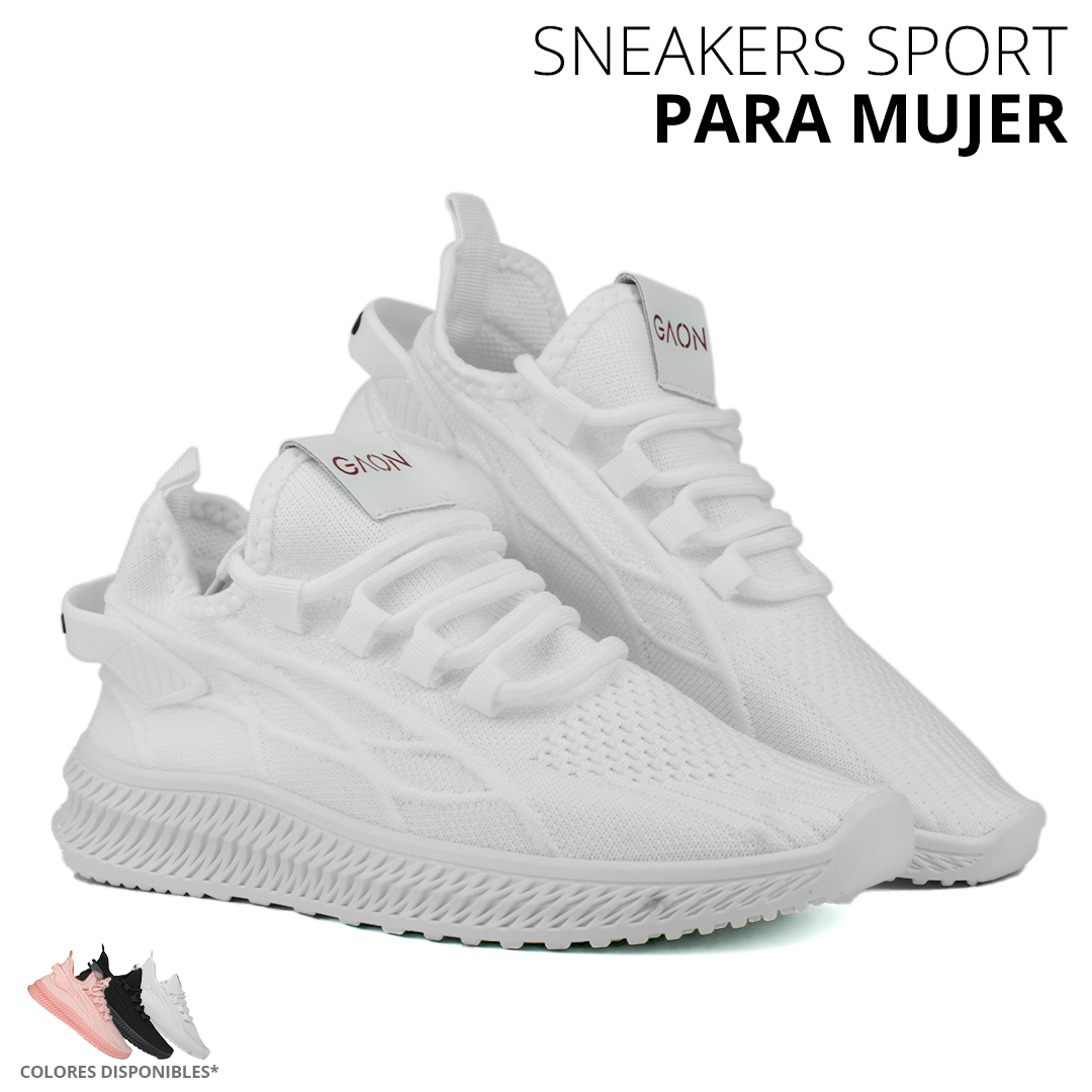 Tenis para deporte mujer hot sale