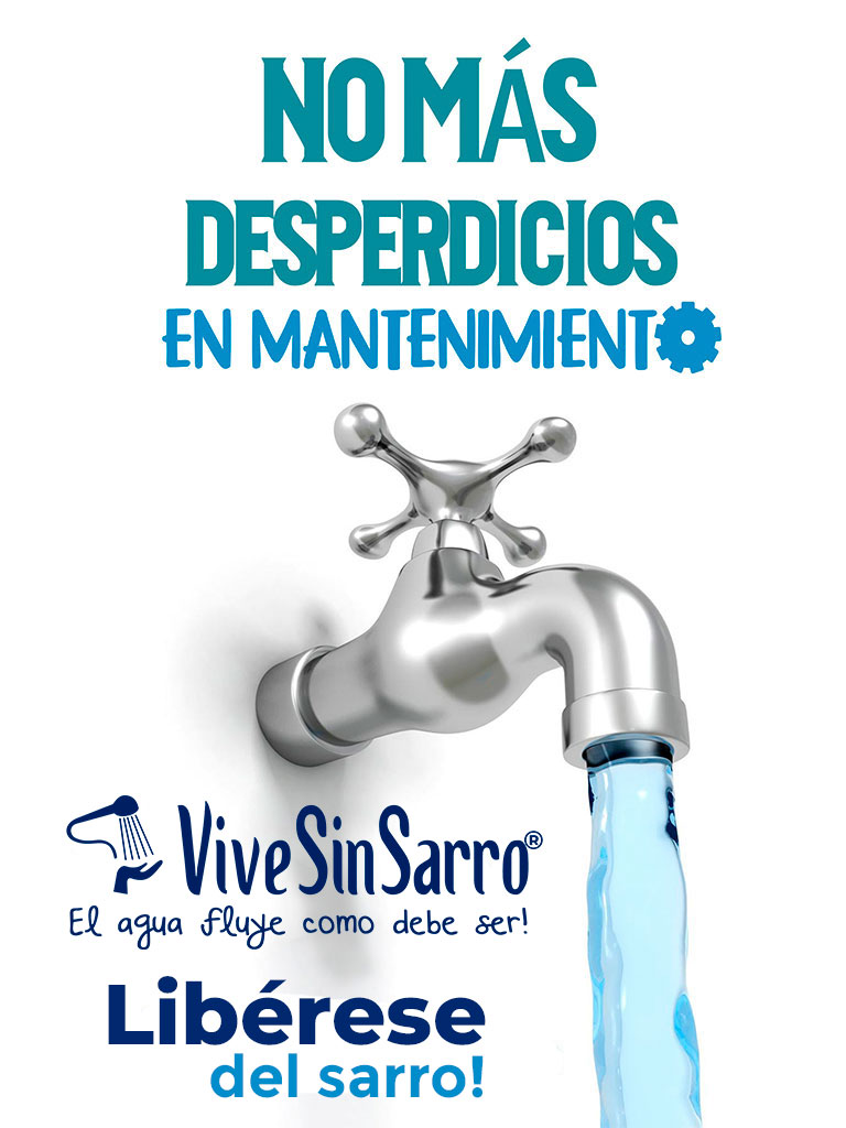 VSS SU 1,500 Dispositivo anti sarro para prevenir y eliminar el sarro en el agua.
