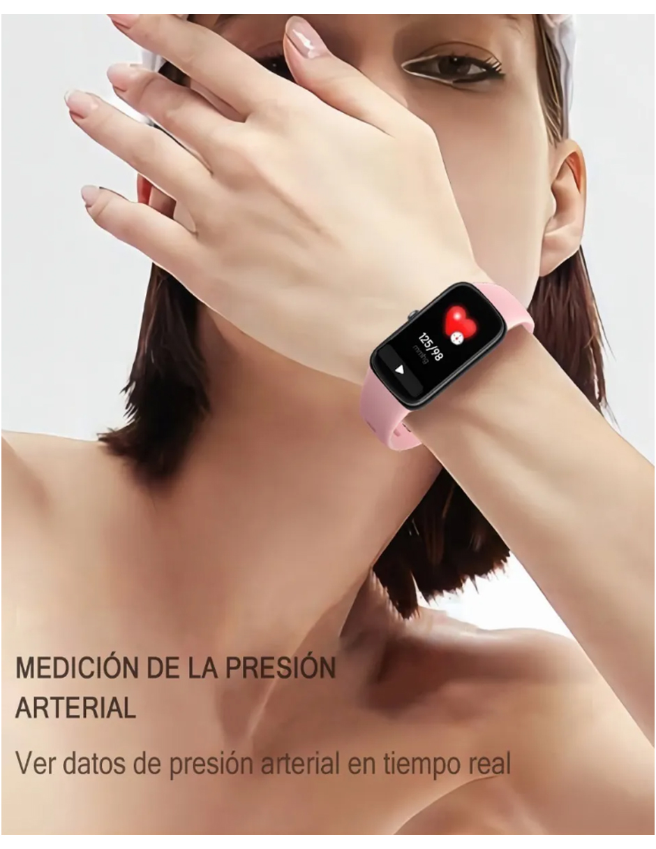 Reloj Inteligente Smart Watch Petukita Box C11 Rosa