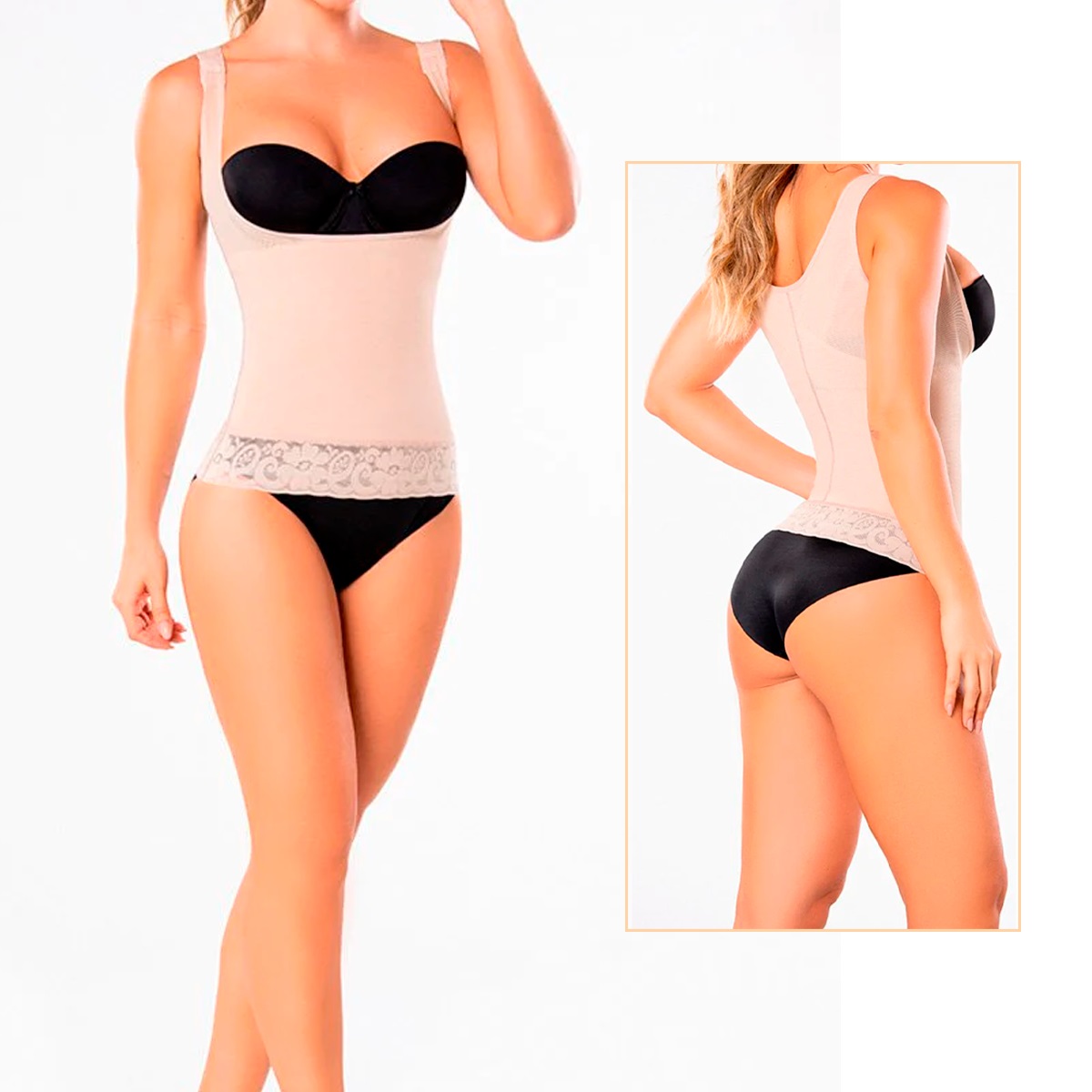 Fajas Colombianas Cinturilla Corrector De Postura Para Mujer, Faja Colombiana Reductora De Medidas, Faja Moldeadora Afina Cintura.