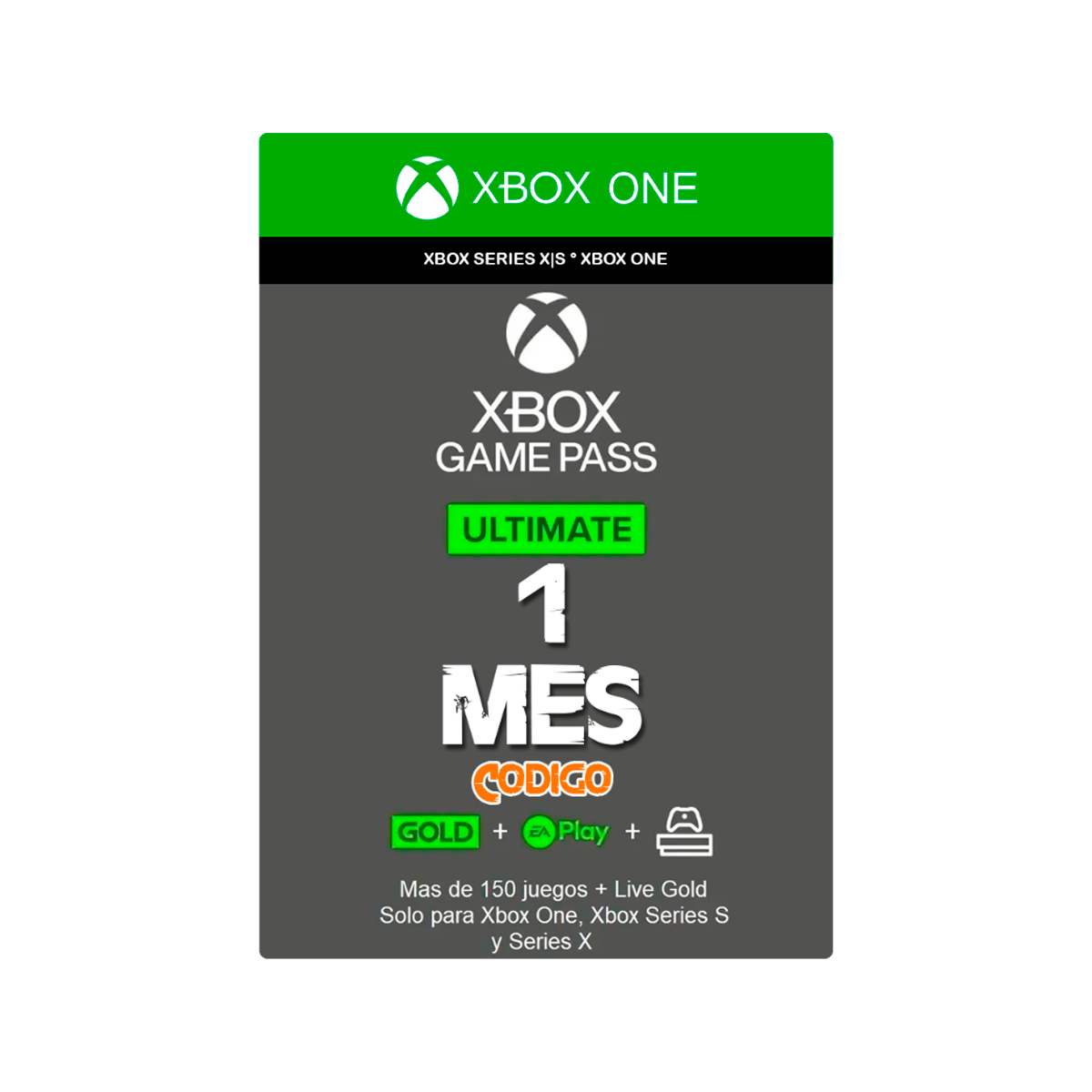 Game Pass Ultimate 1 Mes Codigo Digital (no acumulable)