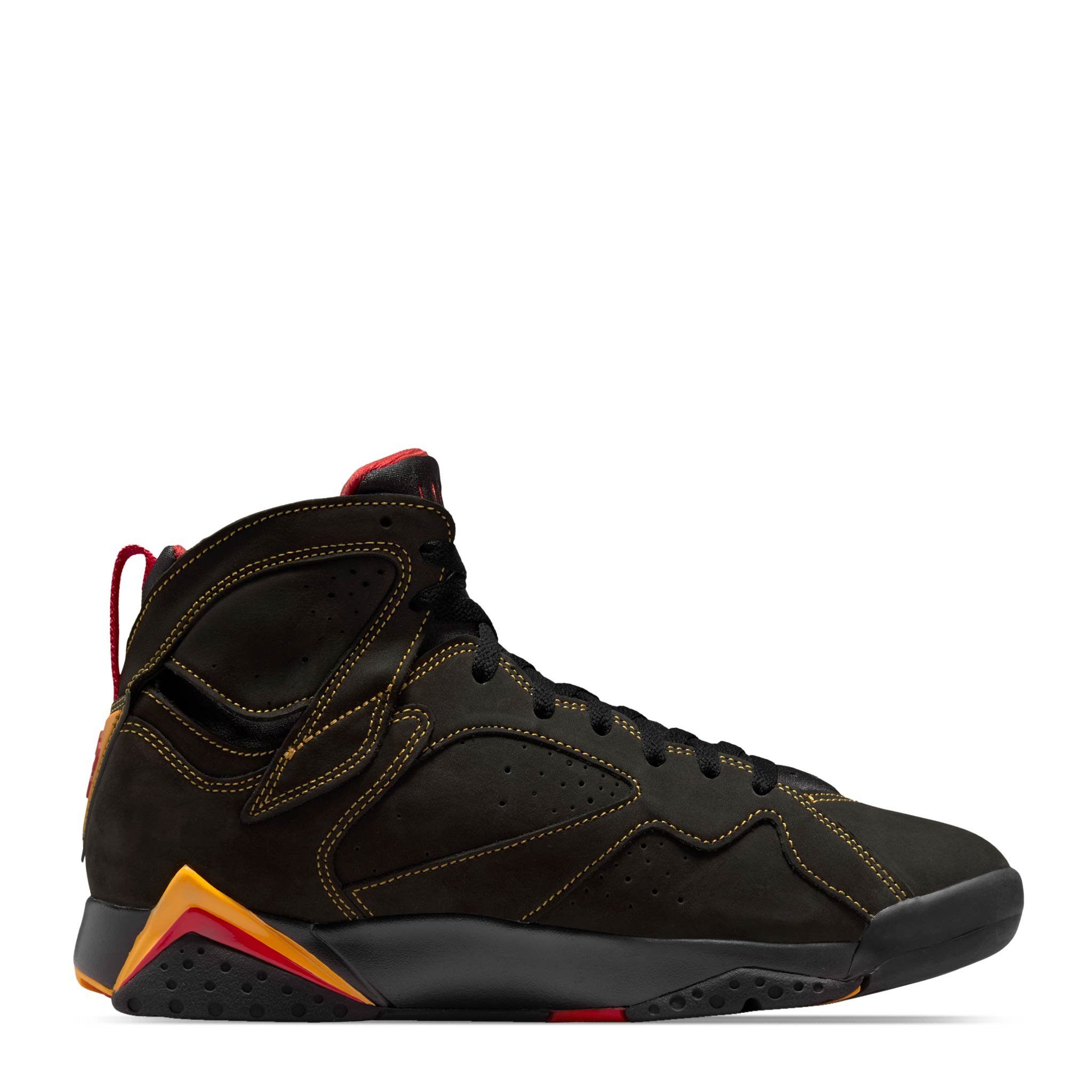 Jordan 7 discount negro con rosado