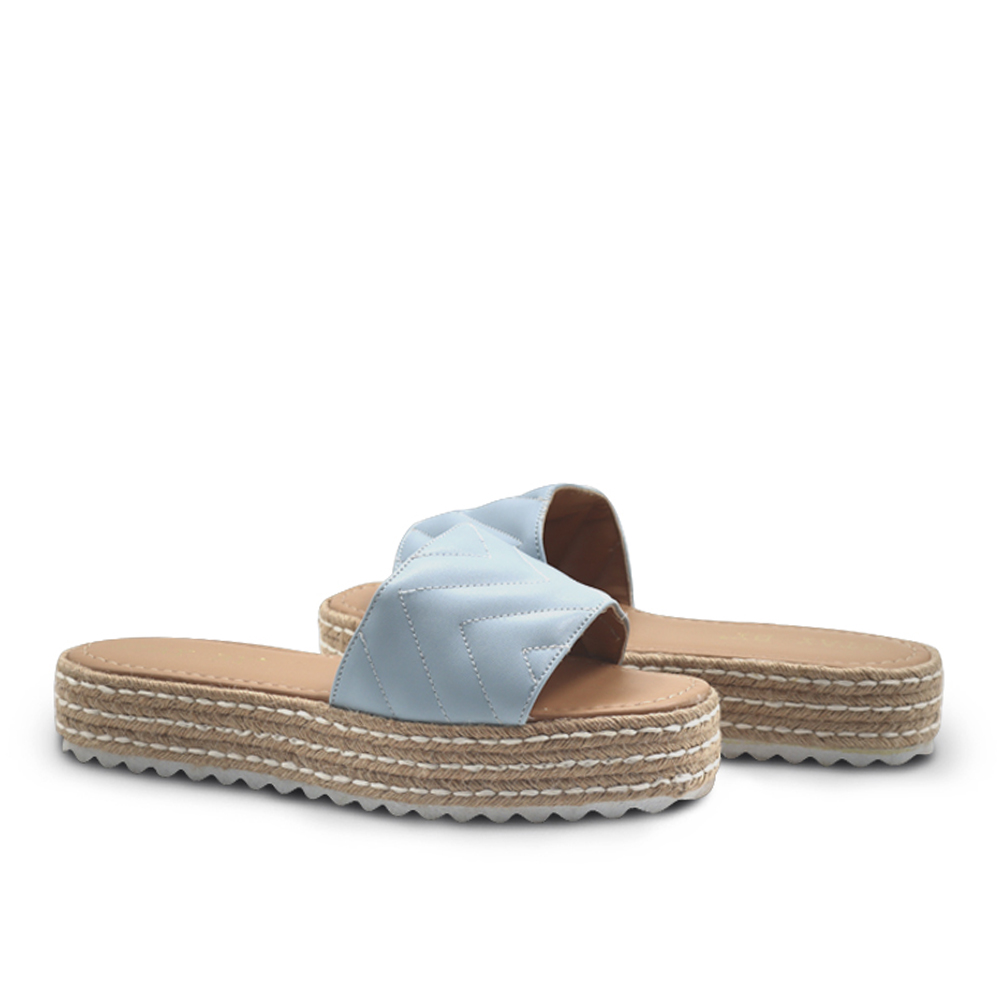 Sandalia mila azul med para mujer.