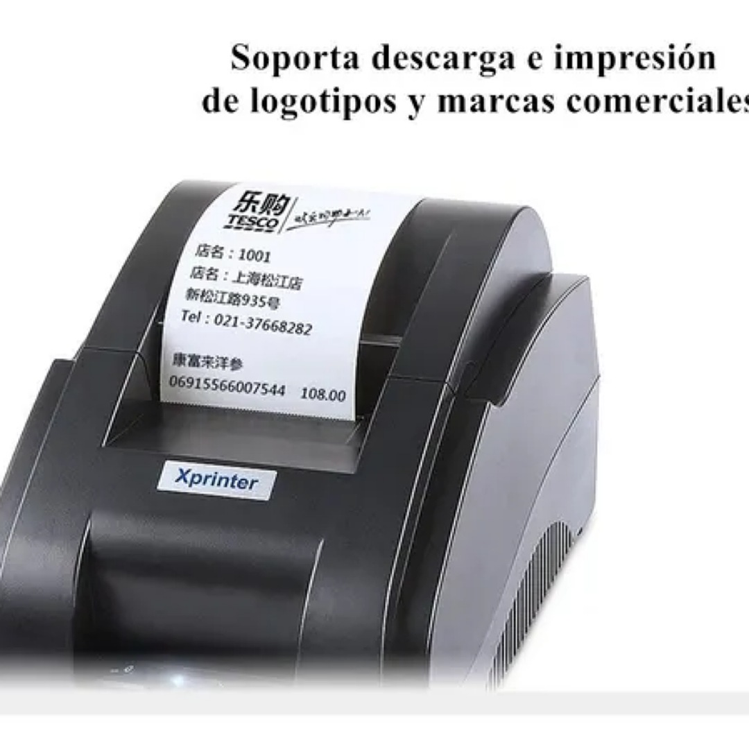 Impresora Termica Pos Usb 58mm Xp-58iih Impresoras Recibos.