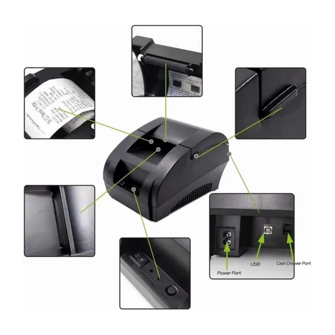 Impresora Termica Usb 58mm Impresora Pos De Etiquetas