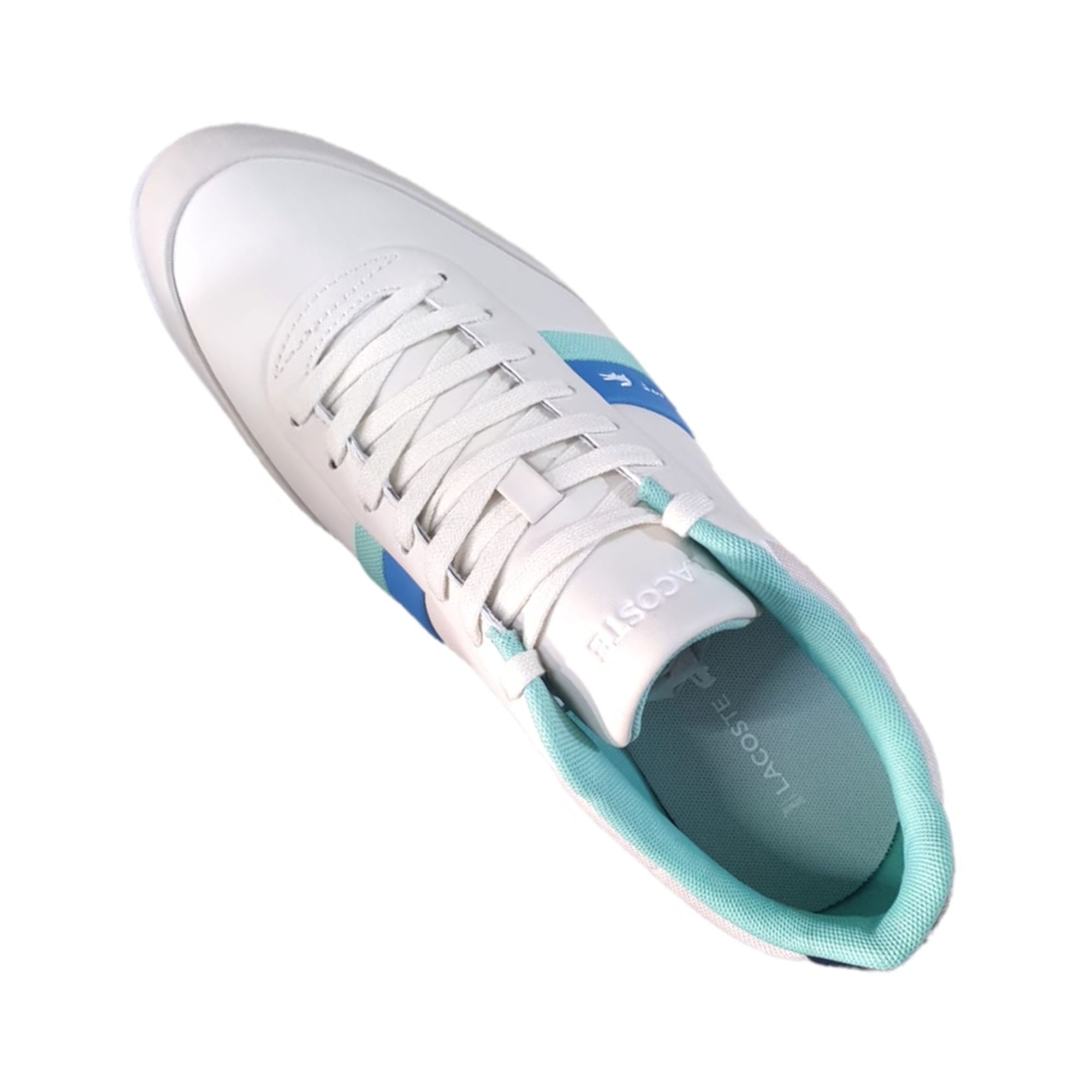 Tenis Lacoste Storda 0221 1 QSP Blanco Hombre Originales 00582Q9