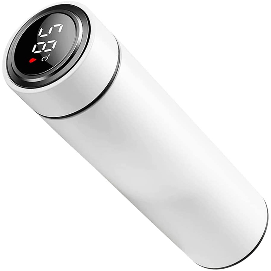 Termo Digital con Aislamiento Inteligente para Bebidas Calientes o Frias Acero Inoxidable Oficina Deportes Senderismo