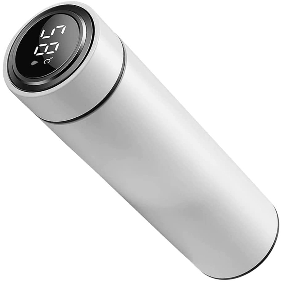 Termo Digital con Aislamiento Inteligente para Bebidas Calientes o Frias Acero Inoxidable Oficina Deportes Senderismo