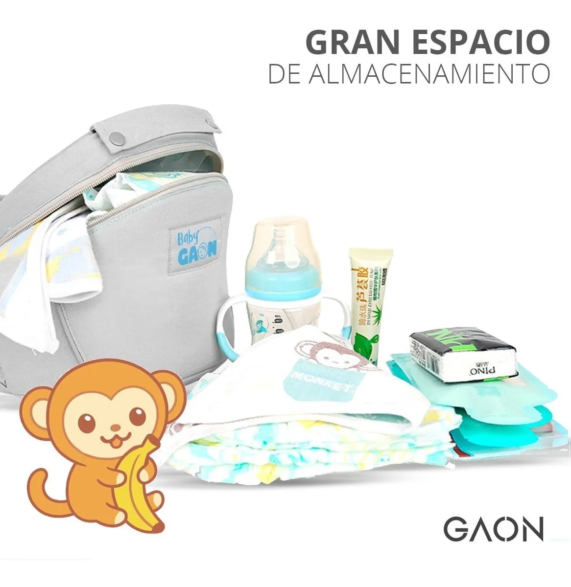 Cangurera Porta Bebe  Mochila Porteo Ergonómica Porta bebes 4 En 1