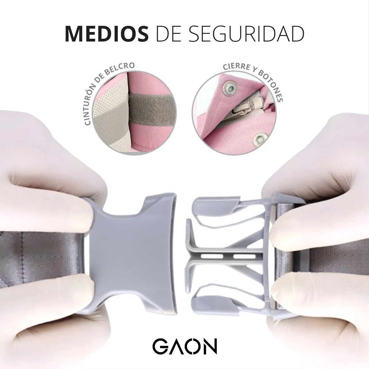 Cangurera Bebe Porta bebes Mochila Porteo Ergonómica 4 En 1 Gaon