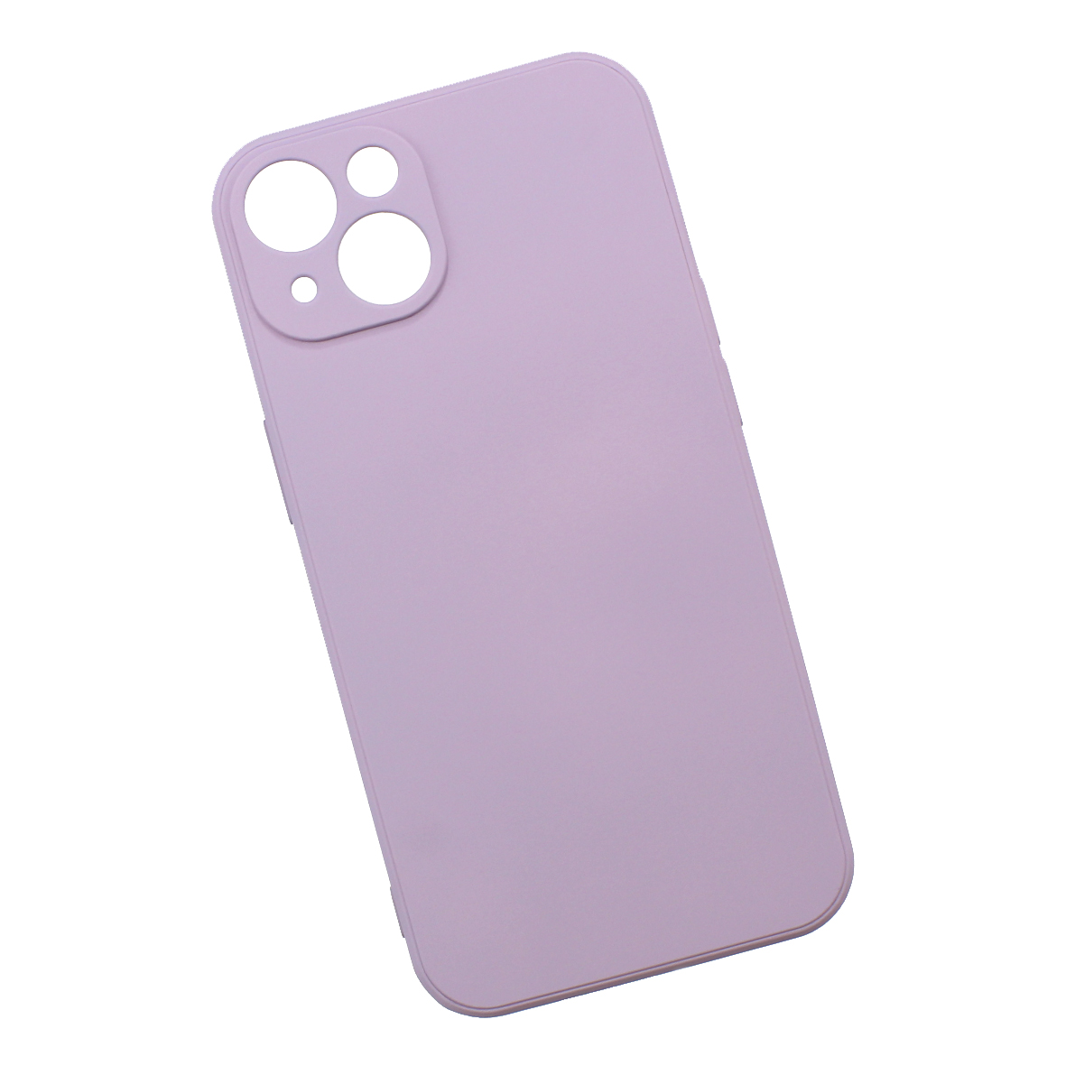 Funda Case Triche para IPHONE 13 Diseño Lisa + Corazón Color Lila