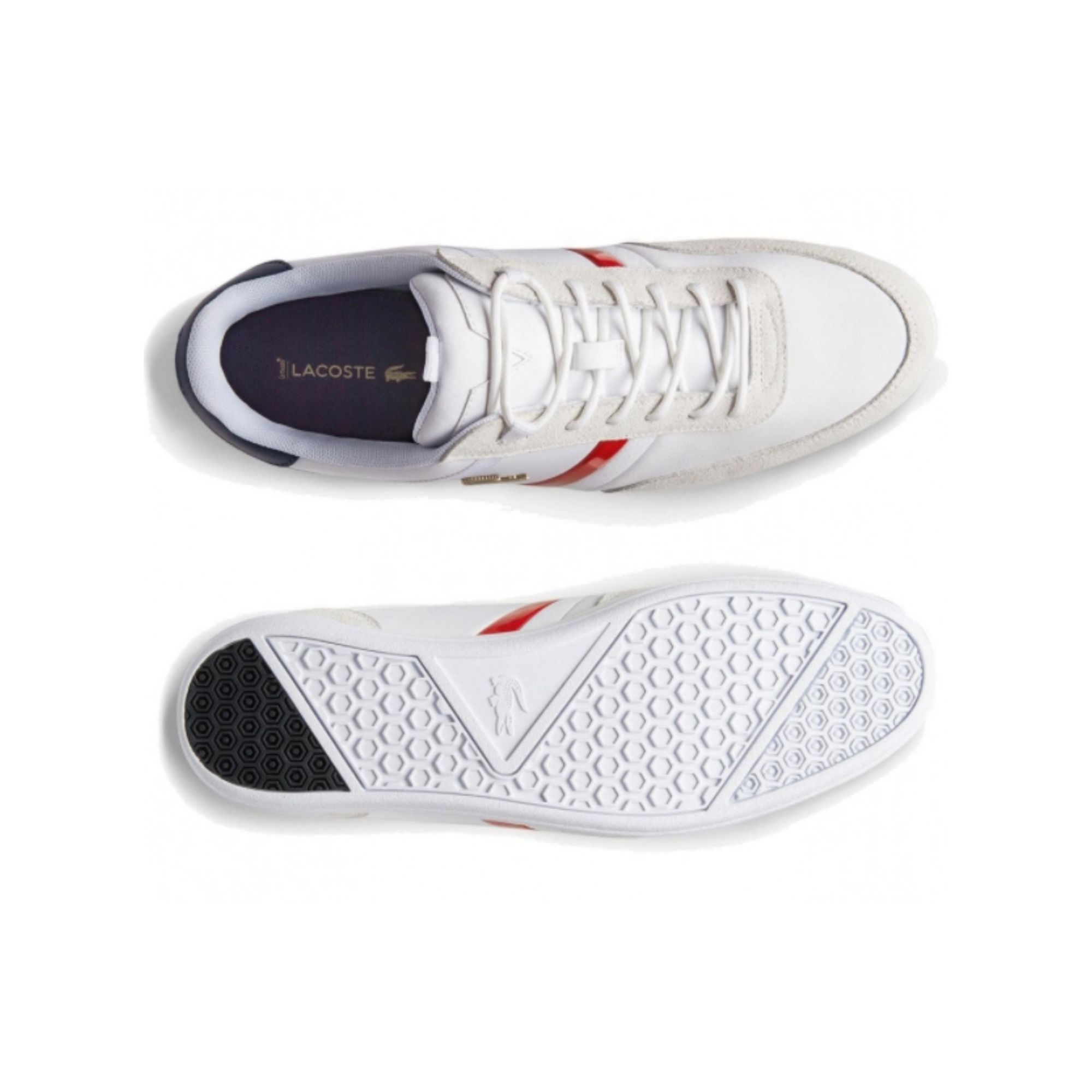 Tenis Lacoste Giron 0320 Blanco Hombre Originales 0062042