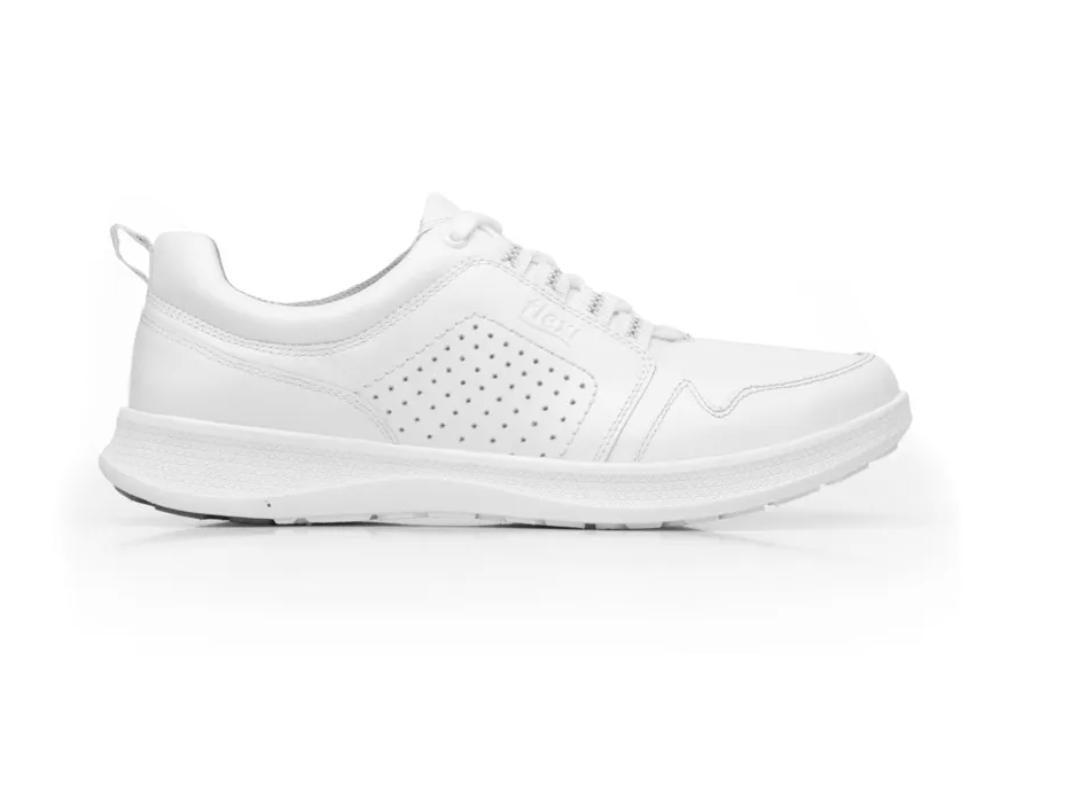 Tenis Dama Flexi Deportivos Blanco Piel 101306